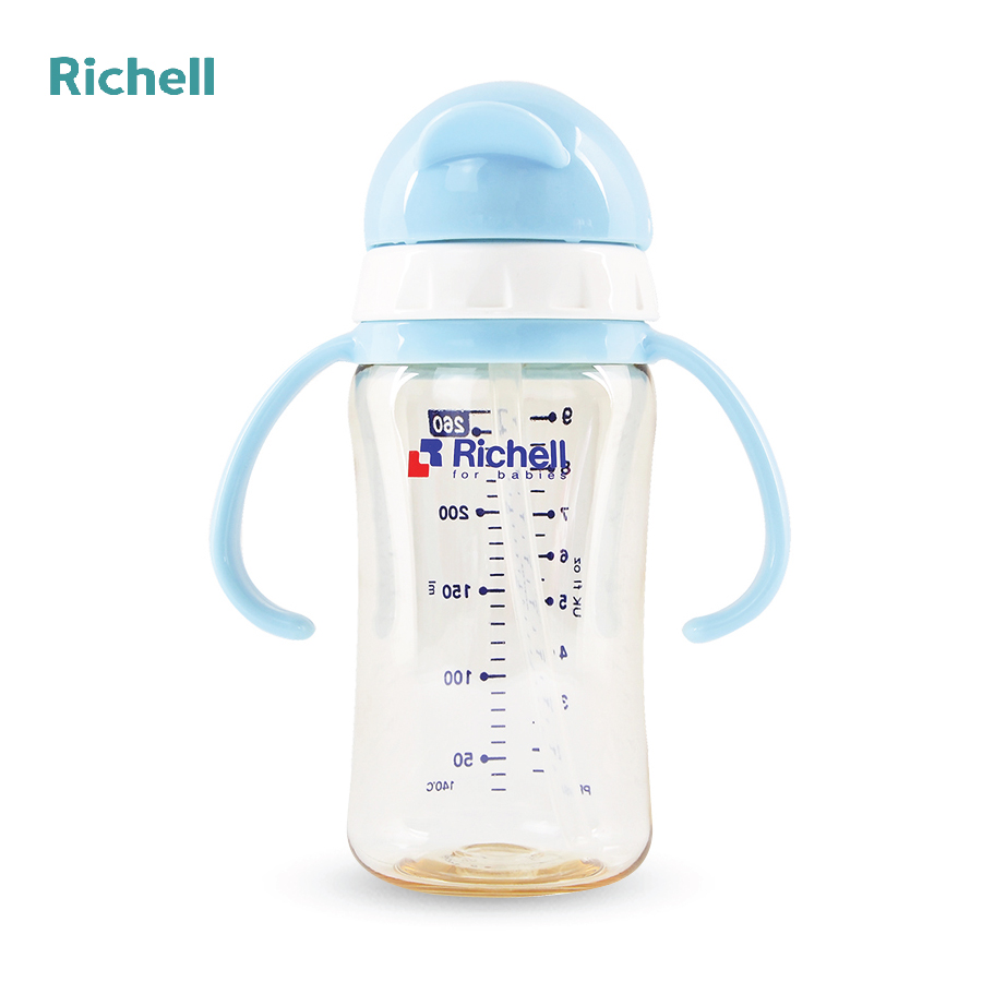 Bình ống hút ppsu richell