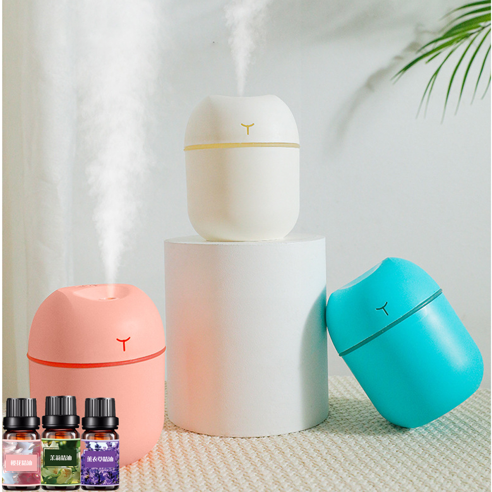 Máy khuếch tán tinh dầu 220ml, xông tinh dầu phòng ngủ