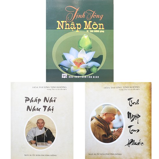 Sách - tịnh không pháp ngữ combo 3 quyển: tịnh tông nhập môn + pháp nhĩ như thị + tịnh nghiệp tam phước