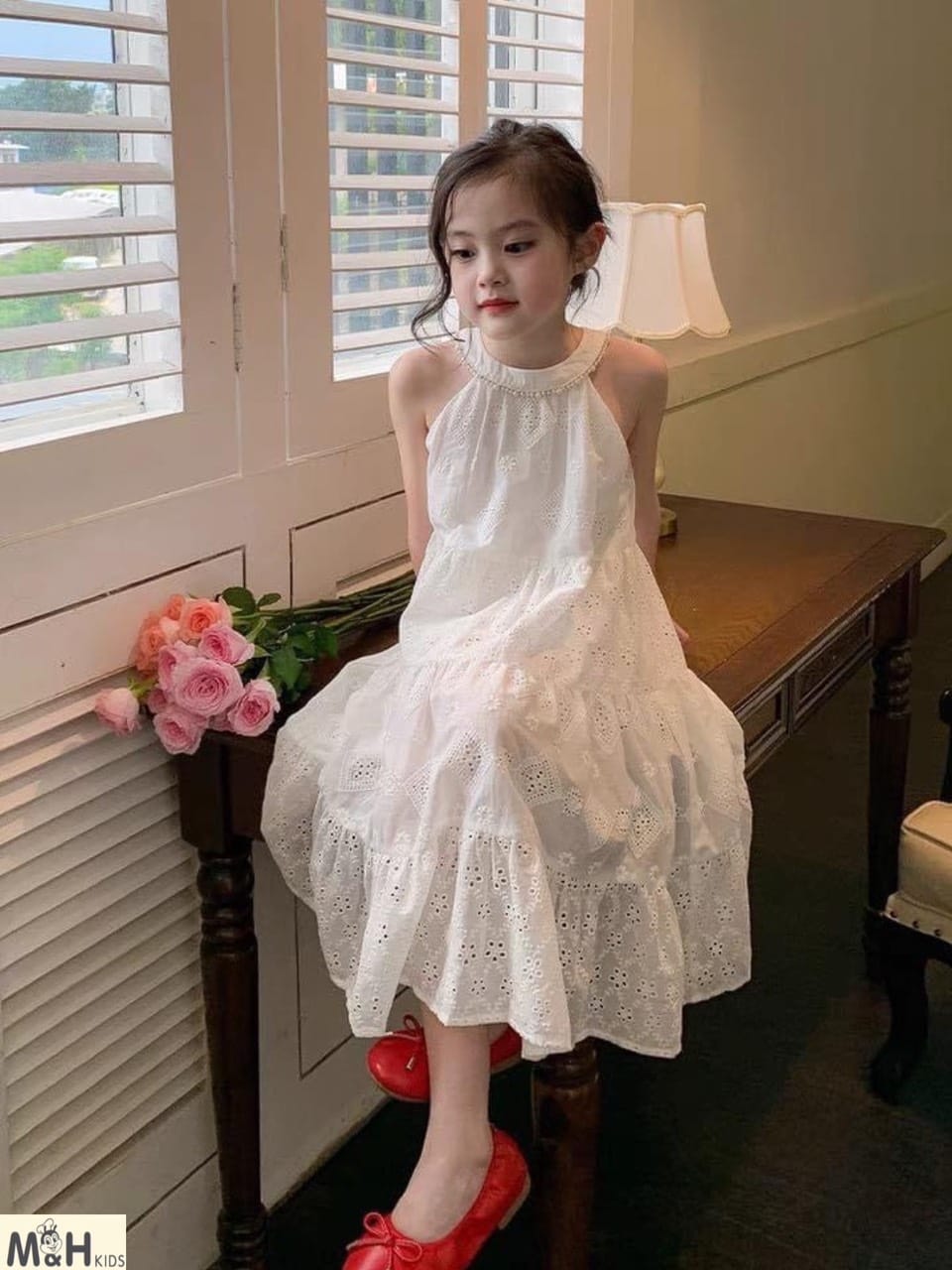 Đầm bé gái tiểu thư sang chảnh