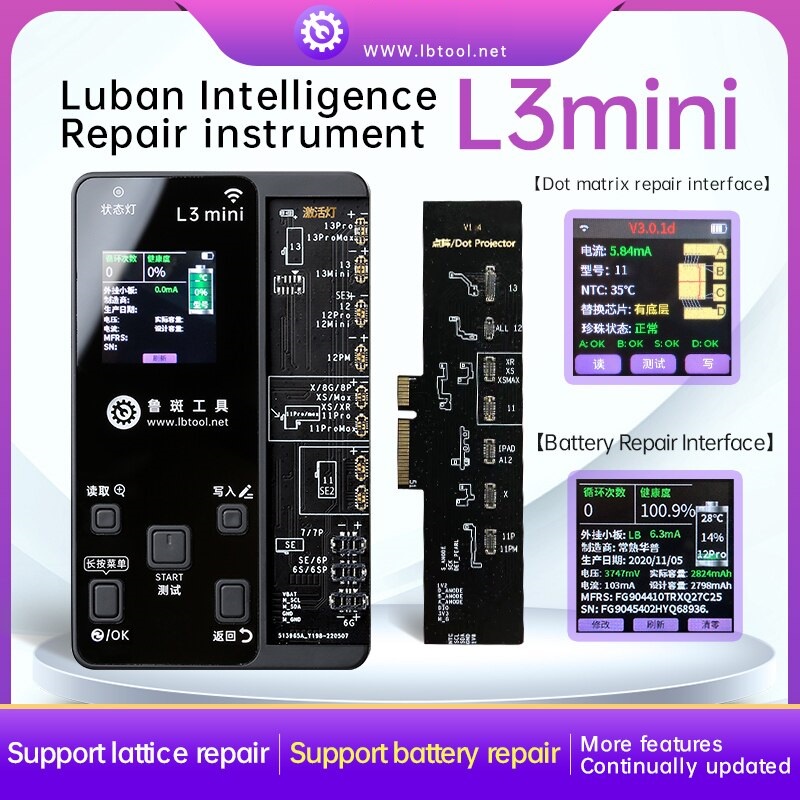 Box Luban L3 Mini Online - Offline Sửa Face ID - Fix Pin hỗ trợ 6G-13PRM