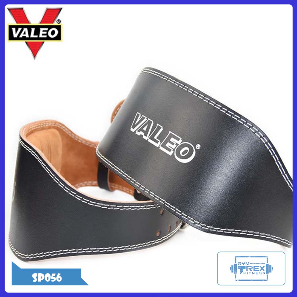 Đai lưng da valeo - đai lưng squat sp056 gym trex