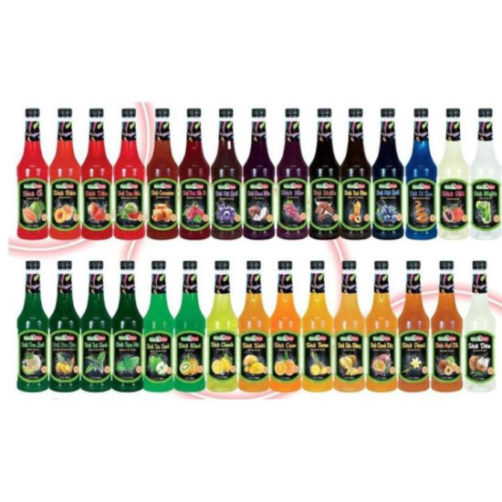 Si rô goldenfarm 700ml nhiều vị siêu ngon giá tốt