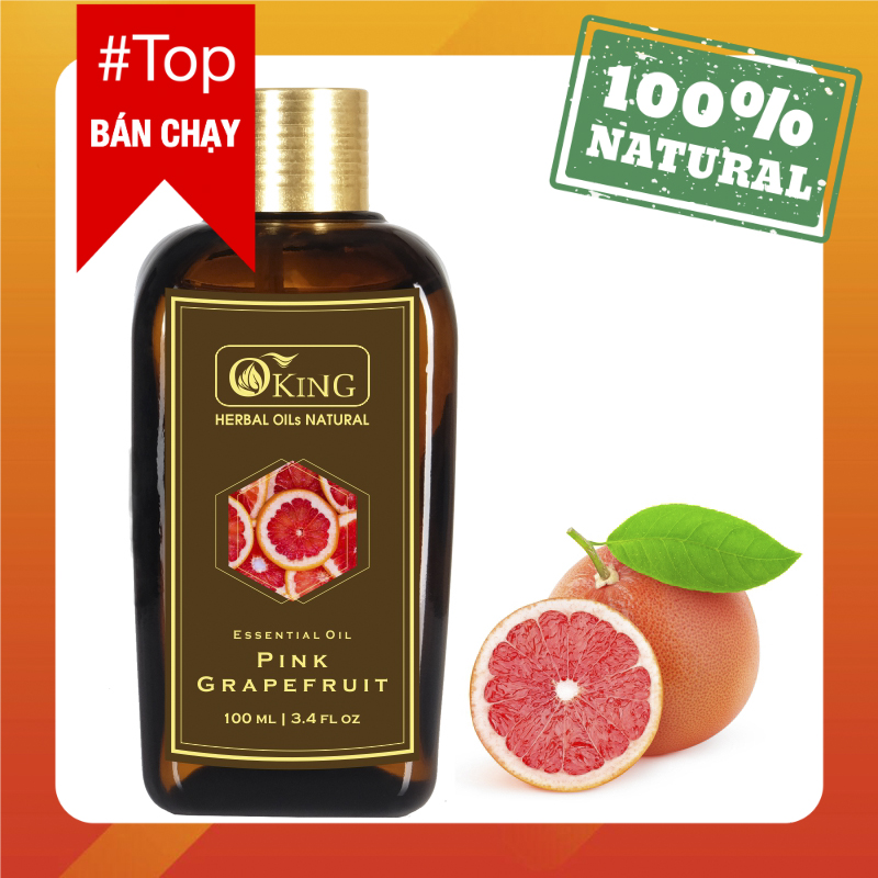 [HCM]Tinh dầu Bưởi hồng nguyên chất (Pink Grapefruit) 100ml