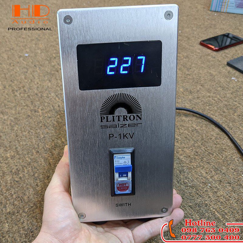 Biến áp cách ly PLITRON Salzer 1000w CANADA ( P-1KV),phụ kiện âm thanh