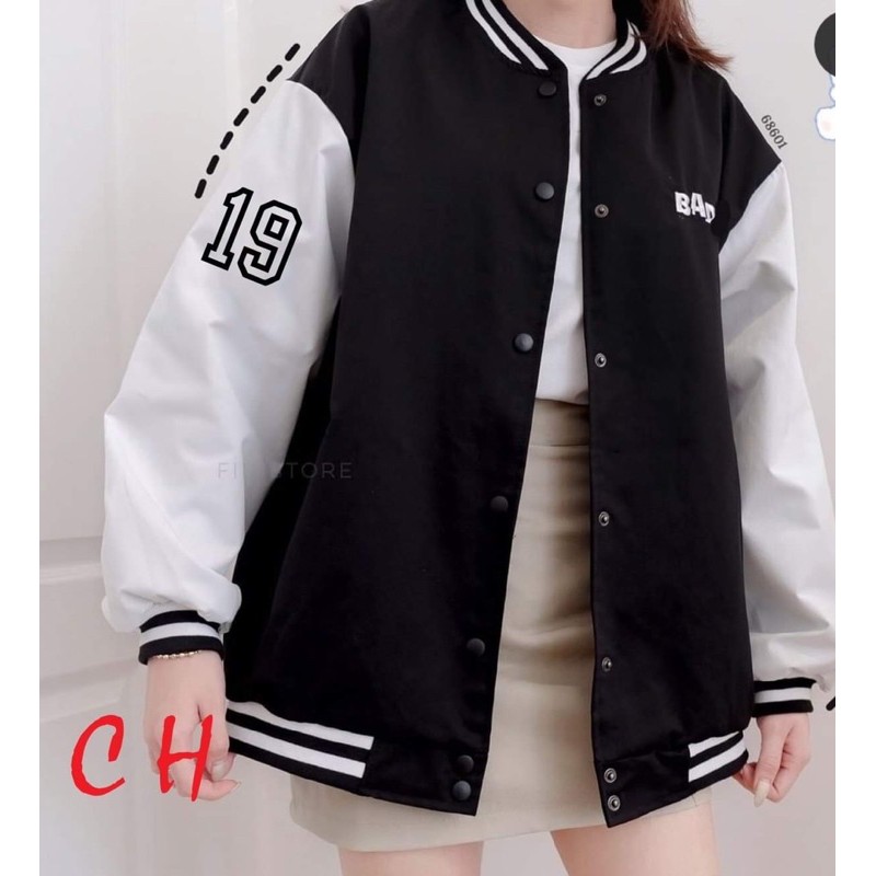SIÊU PHẨM ÁO GIÓ BOMBER SỐ 19 PHỐI TAY 9X CỰC ĐẸP