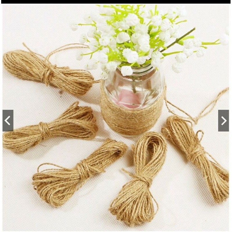 Sét 5m dây đay đường kính 2mm giá rẻ thị trường decor trang trí