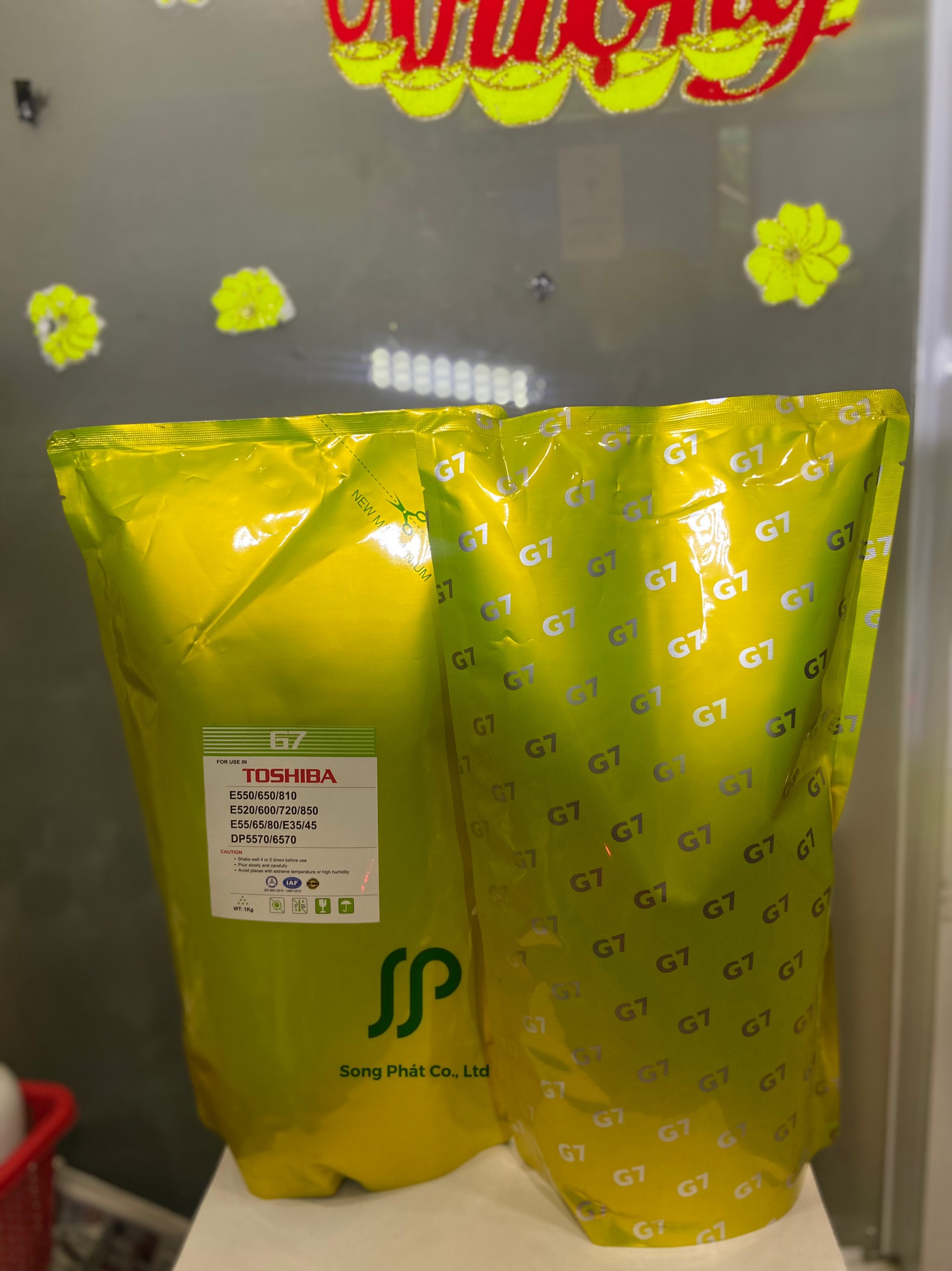 Combo 2Kg (2 Gói) Mực photo TOSHIBA G7 đổ cho máy photo Toshiba e-STUDIO 655, 656, 603, 600