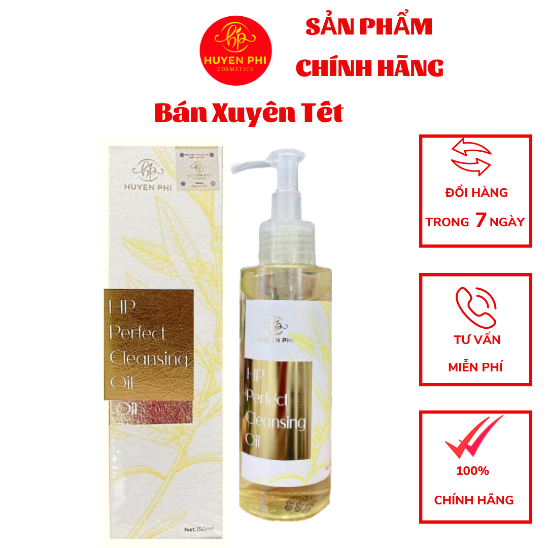 Dầu Tẩy Trang Huyền Phi, Làm Sạch Sâu, Cung Cấp Độ Ẩm Cho Da