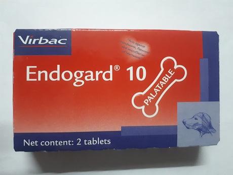 3 hộp Thuốc Tẩy Giun Chó Mèo Hàng Nhập Pháp ( Hộp 2 Viên ) - Endogard