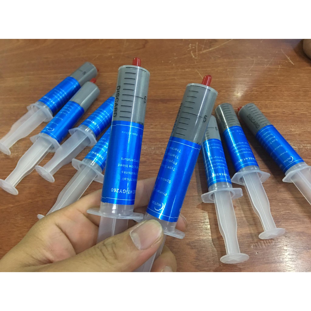 Keo tản nhiệt làm mát cpu loại ống chích đảm bảo đúng cấu hình đúng hiệu năng như cam kết đa dạng mẫu mã kích cỡ