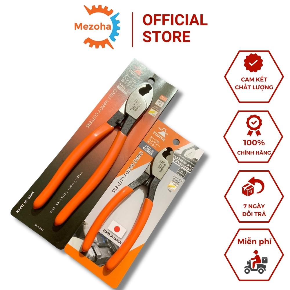 Kìm cắt cáp fujiya nhật gcc- cắt ngọt lưỡi bén bền đẹp made in japan hàng chính hãng | mezoha