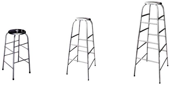 Ghế Inox Tròn Cao 1M5