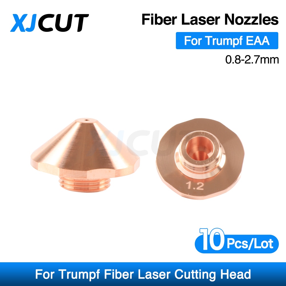 XJCUT 10Pcs High Quality Trumpf Nozzle EAA Seire 0.8
