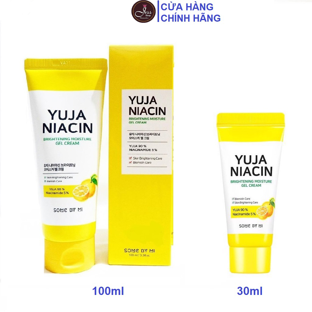 Kem Dưỡng Ẩm Làm Sáng Da Some By Mi Yuja Niacin Brightening Moisture Gel Cream 30ml và 100ml