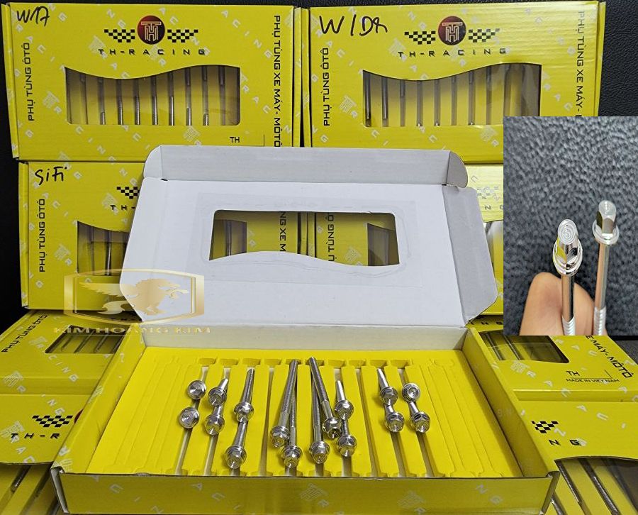 Salaya TH THÁI Bộ ốc lốc máy Inox 304 gắn xe máy,Winner,Exciter,Sirius,Sonic,Wave,Dream,Vario,Future