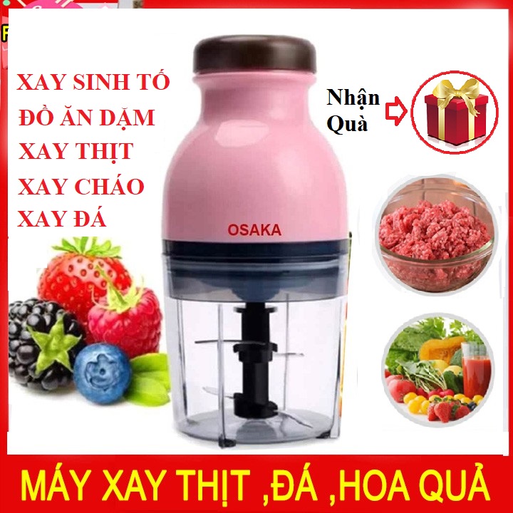 Máy xay sinh tố osaka đa năng xay thịt - xay đá - xay sinh tố - xay hoa quả