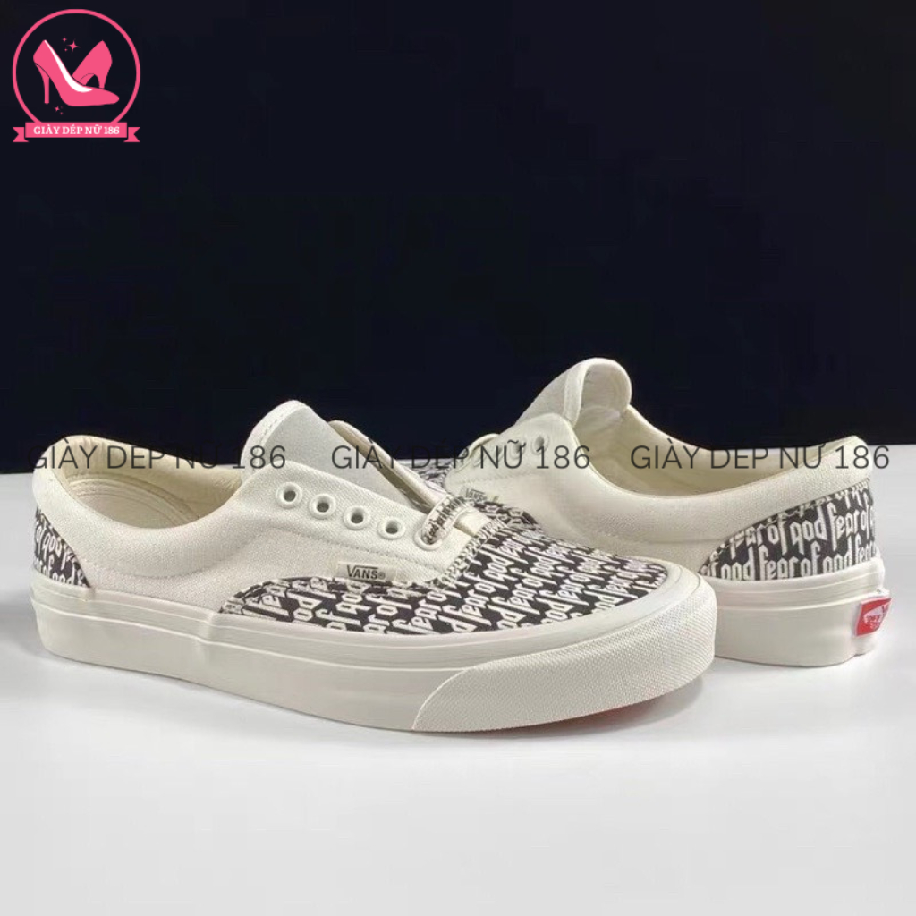Giày thể thao vans caro lười đủ size 36 đến 43 bản đẹp
