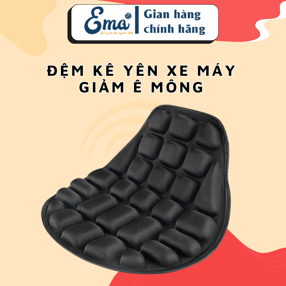 Đệm lót yên xe máy Ema- Chống nước, giảm xóc