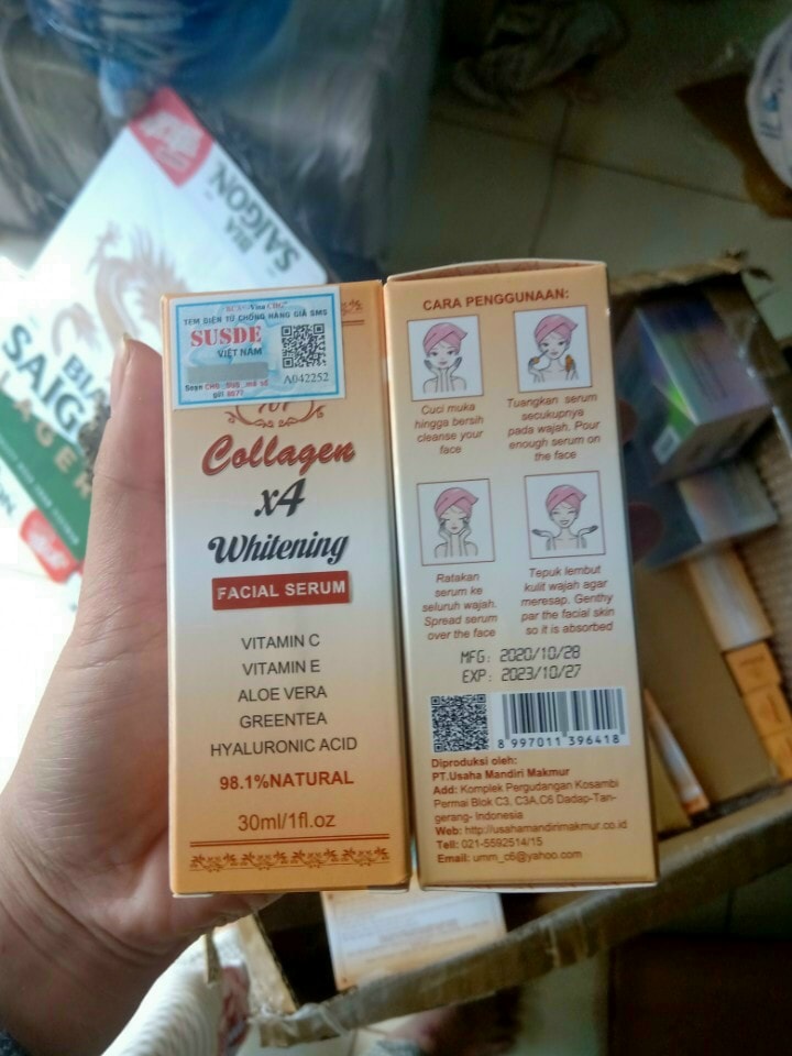 SERUM COLLAGEN 701 DƯỠNG TRẮNG