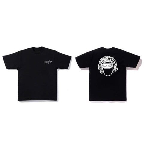 Áo thun logo - đen - street gang