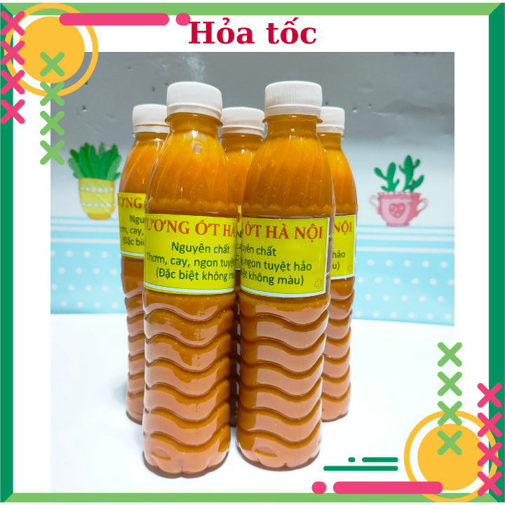 [HCM]Tương ớt Bắc / tương ớt ăn phở siêu cay - chai 470ml