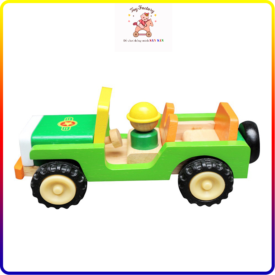 Xe jeep - Đồ chơi gỗ Winwintoys