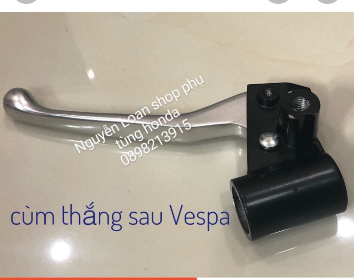 Cùm thắng sau Vespa không ABS