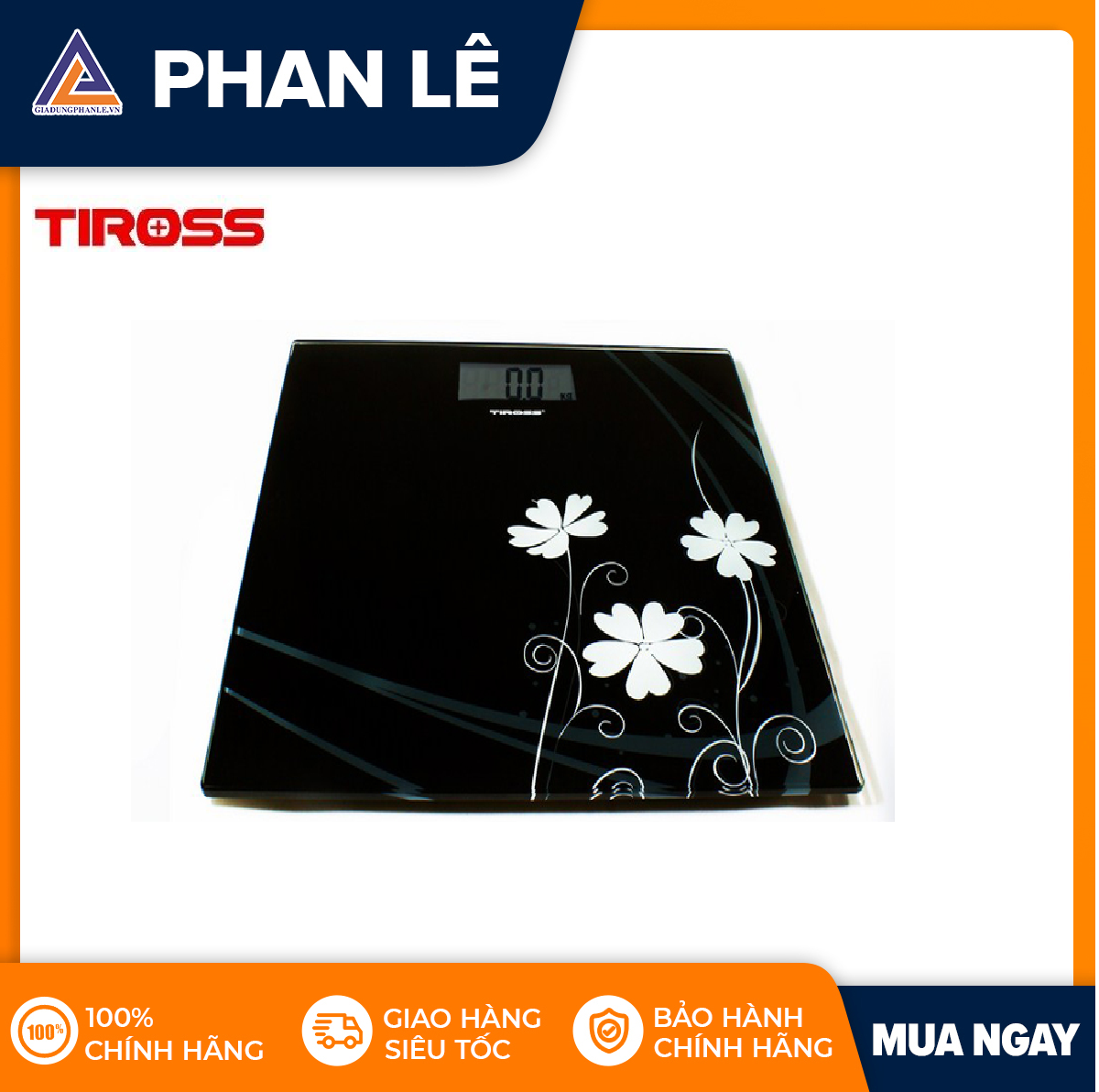 Cân sức khoẻ điện tử 150kg tiross ts815