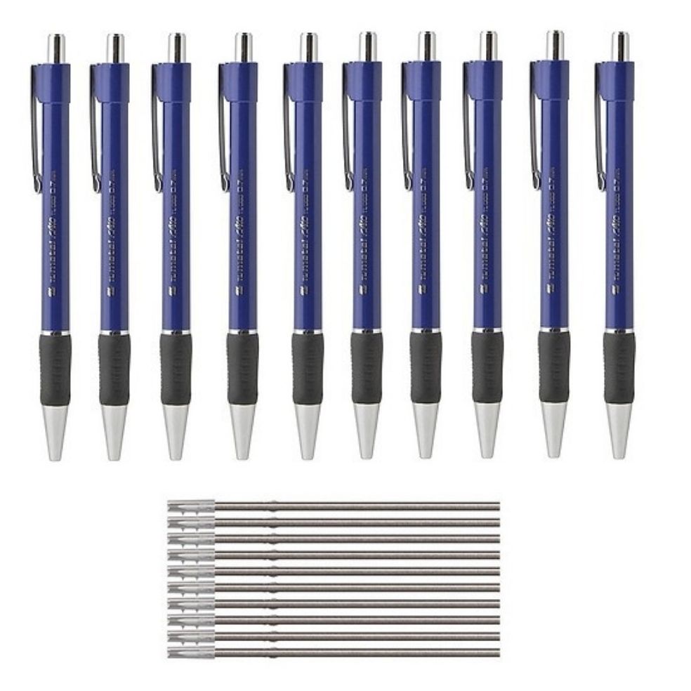 10 bút thiên long tl 036 tặng kèm 10 ruột bút