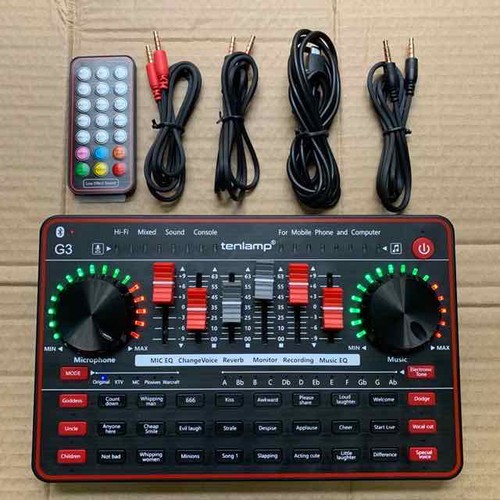 Soundcard Bluetooth G3 Có  Autotune âm thanh đẳng cấp bảo hành 3 tháng