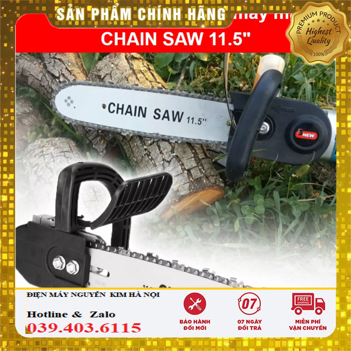 Lưỡi cưa xích gắn máy mài - Lưỡi cưa xích - biến máy mài thành cưa - cưa xích cắt gỗ - cắt cành cây - xích cưa - cưa xích điện - máy cưa điện