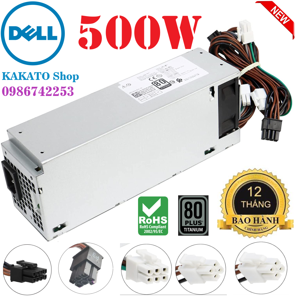 Nguồn 500w dell 8940 7090 7080mt 7060 5060 g5-5090 power supply
