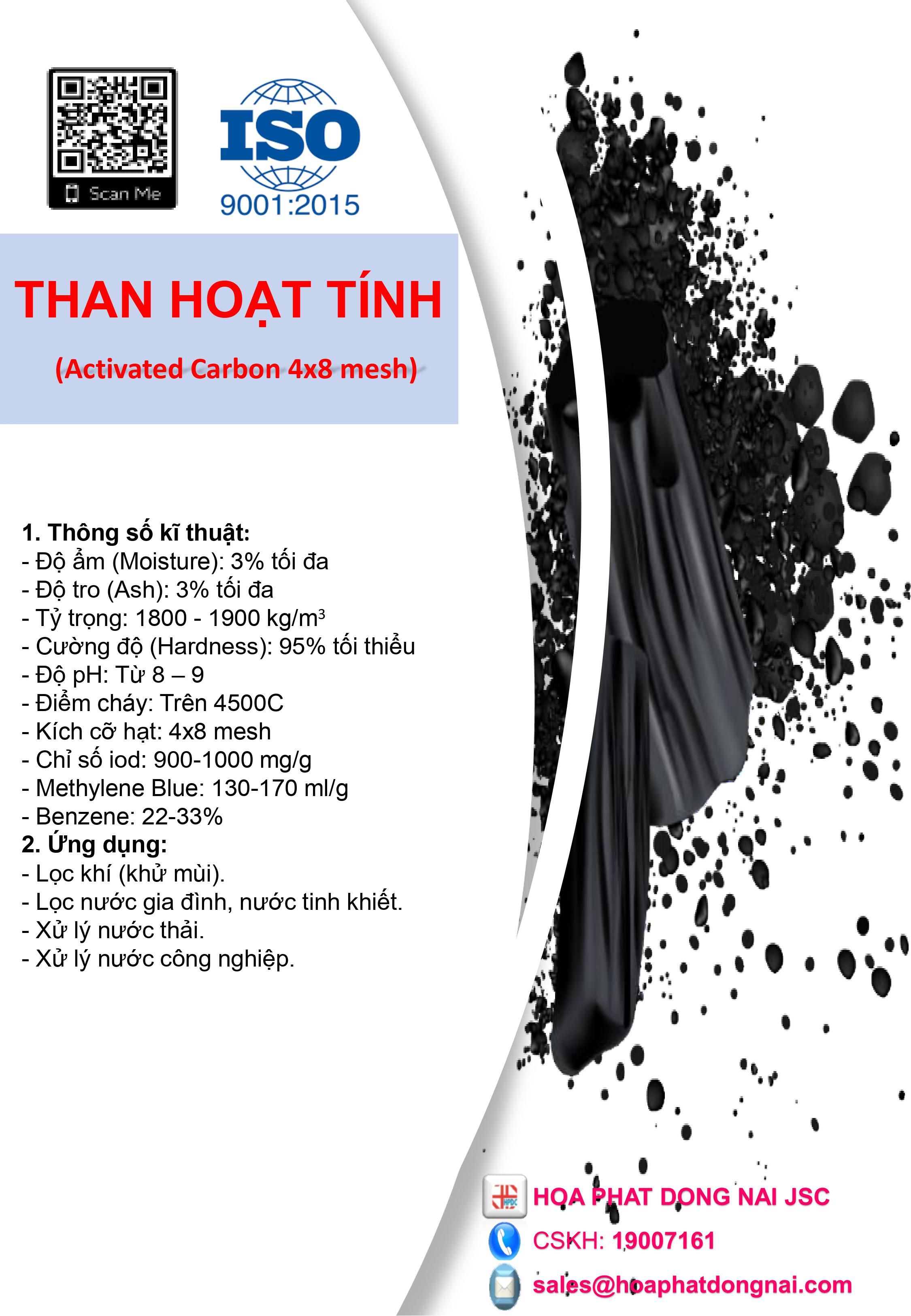 Than hoạt tính lọc nước
