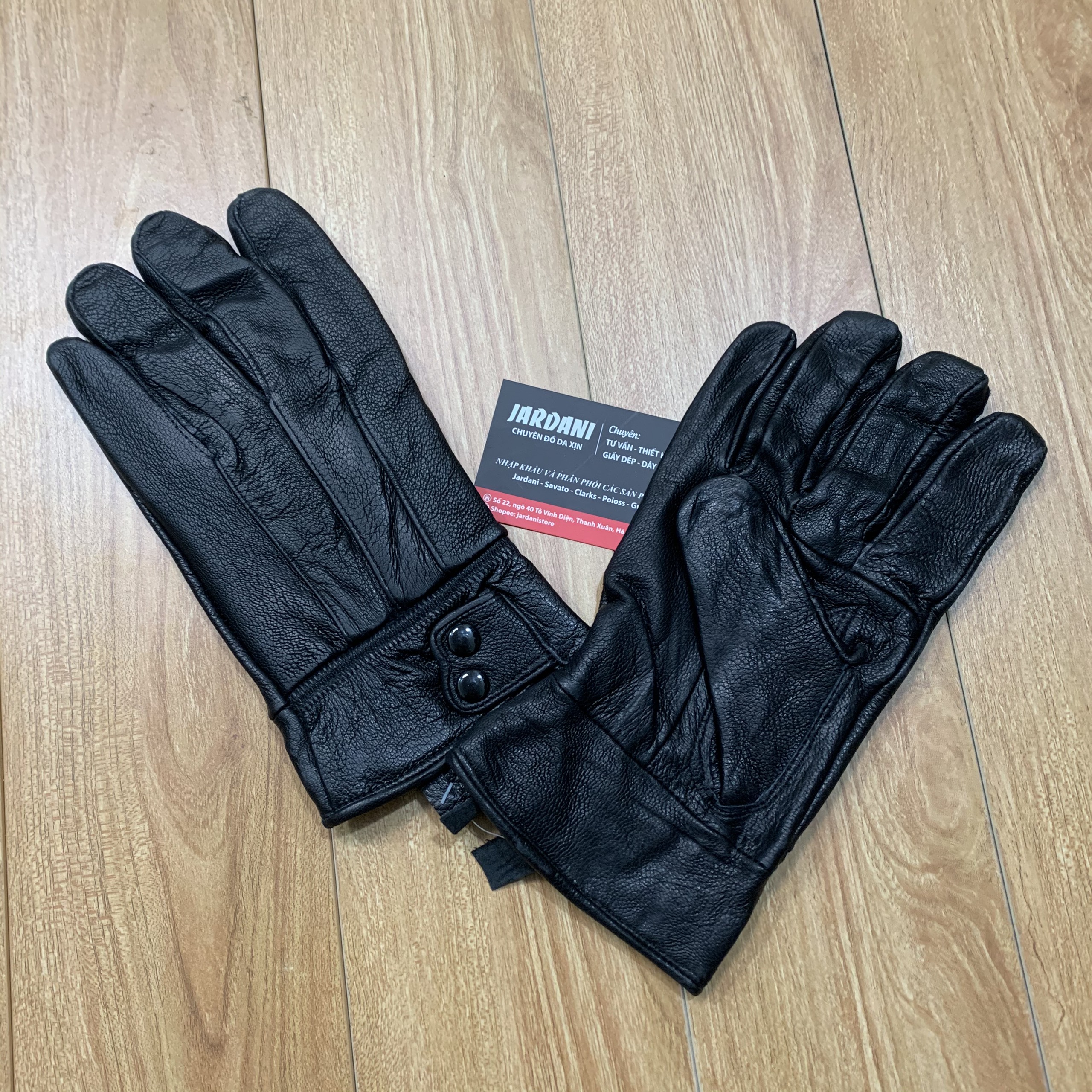 Găng Tay Nam Da Thật - Bảo hành 12 tháng