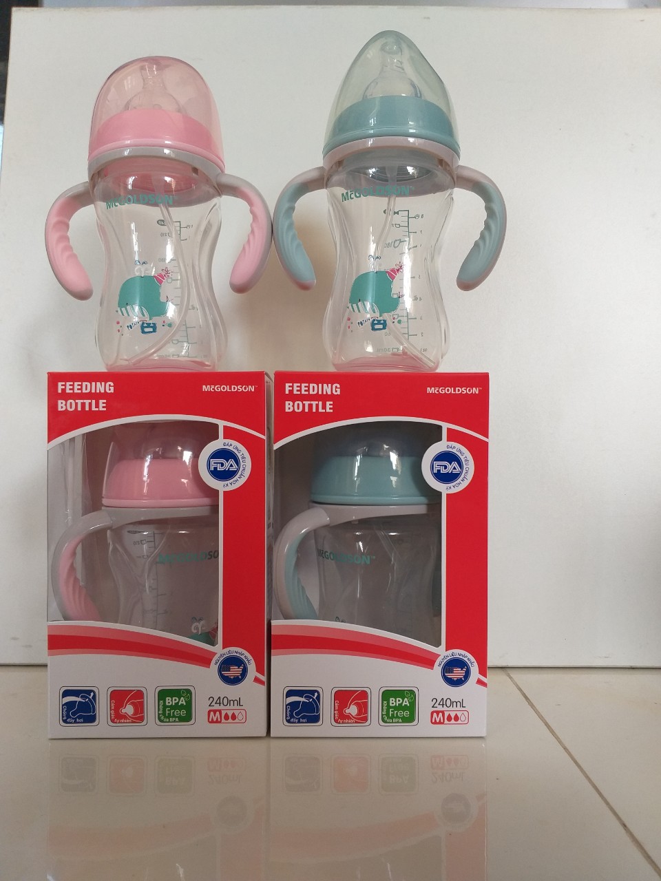 [HCM]Bình sữa Mcgoldson 300ml