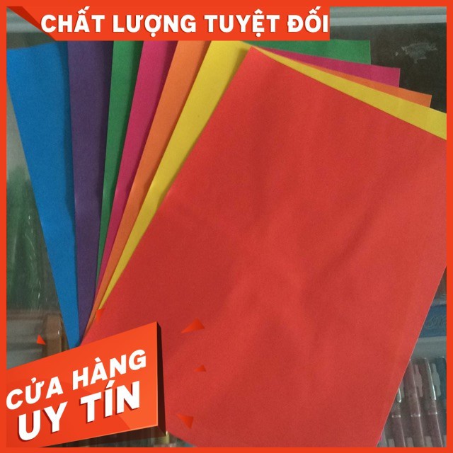 1 tập giấy thủ công khổ a5
