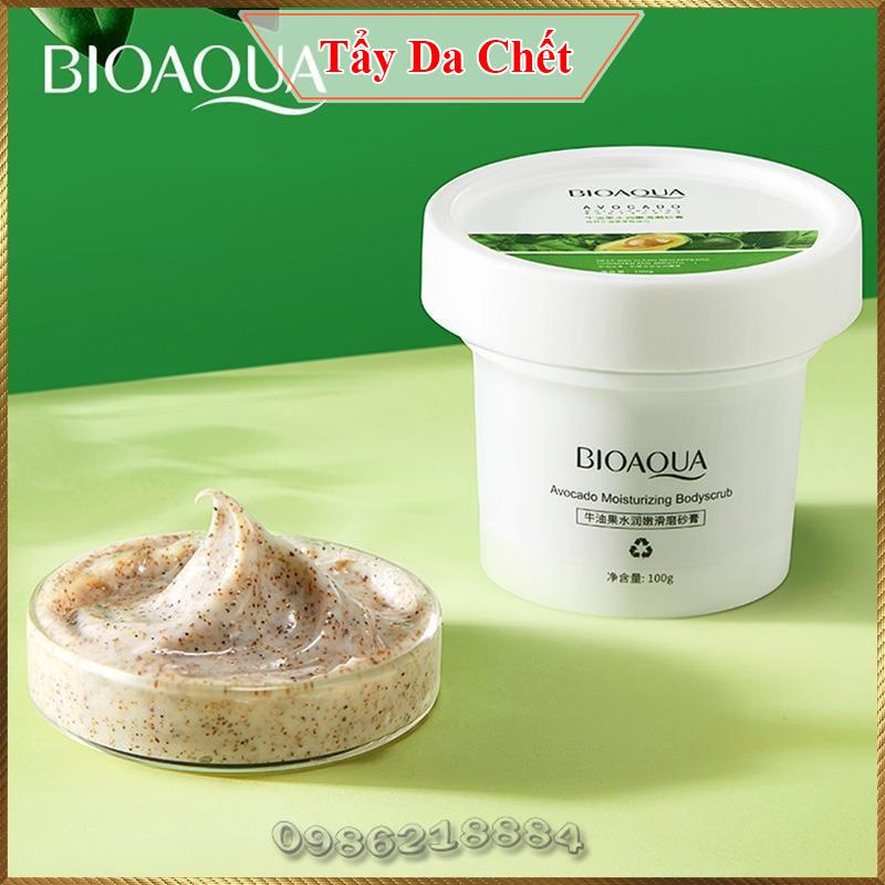 Tẩy tế bào chết toàn thân Bioaqua Avocado Moisturizing Bodyscrub chiết xuất từ quả Bơ BAB6