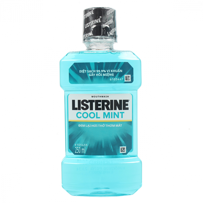 (Quà tặng không bán) Nước súc miệng Listerine 250ml