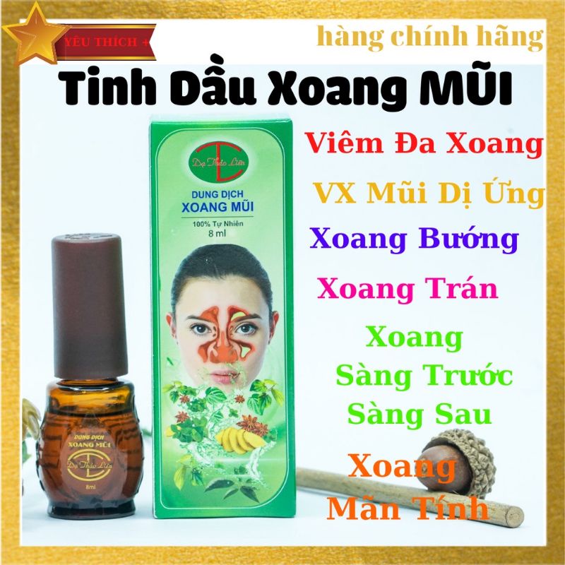 Tinh dầu xoang mũi dạ thảo liên chai 8ml