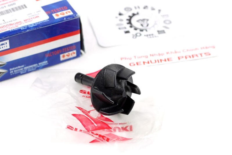 Cốt quạt bơm nước satria fi, raider fi, gsx, bandit chính hãng suzuki 17510-12k01-000