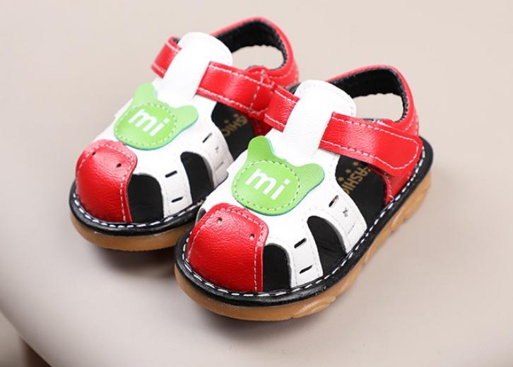 Dép sandal rọ gấu MI cho bé tập đi