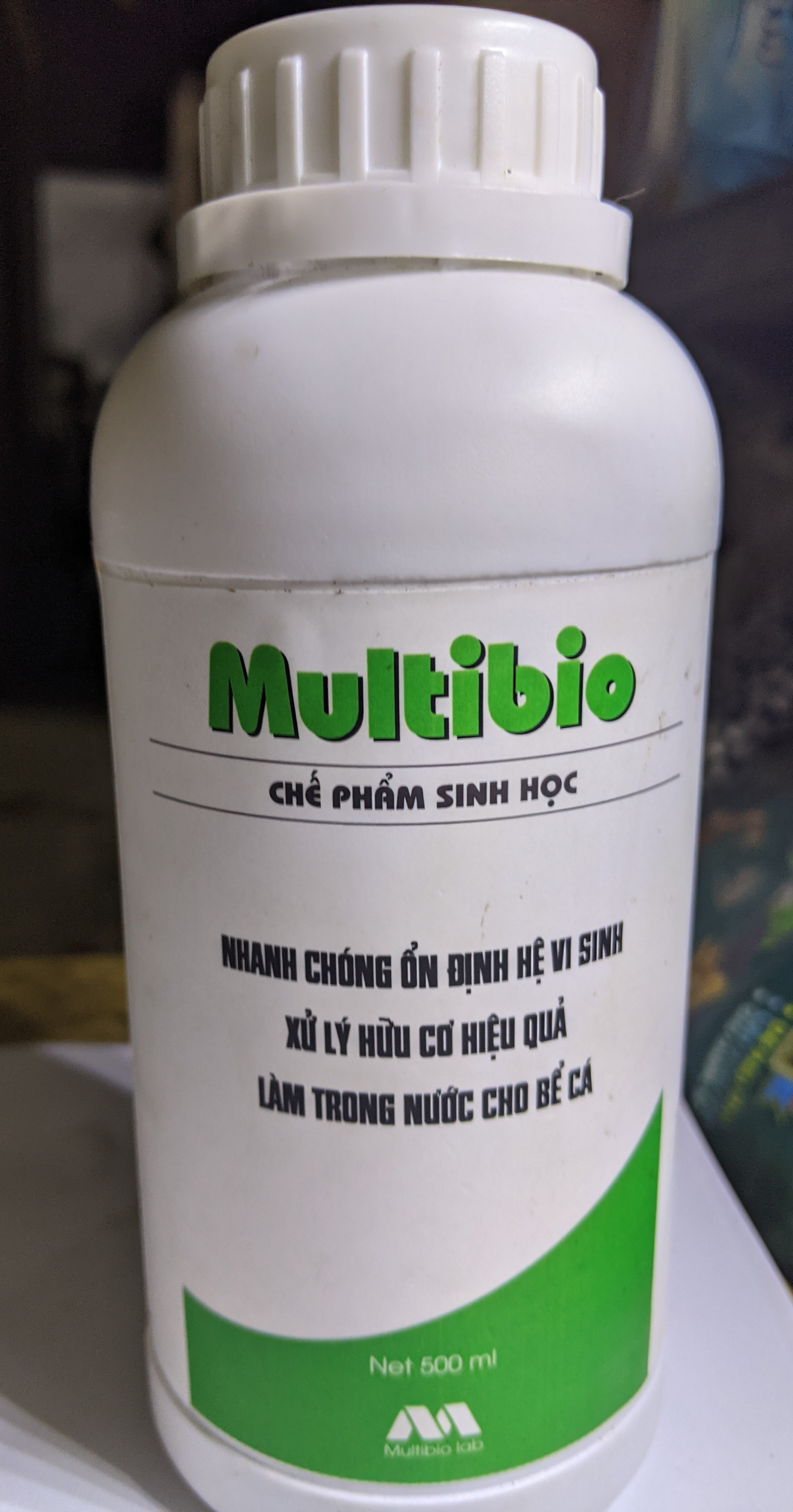 Men vi sinh bể cá multibio 500ml