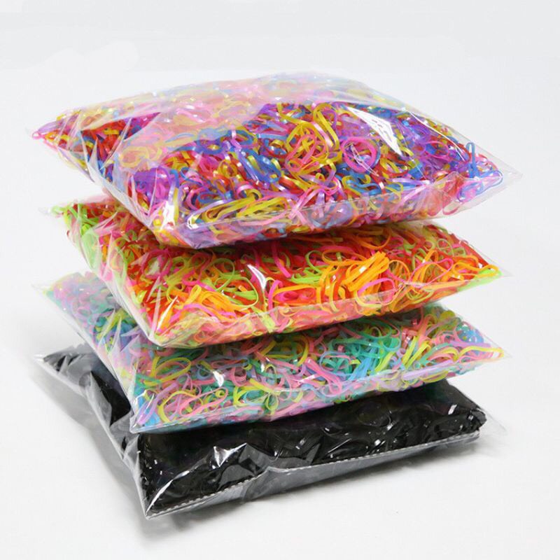 100g chun săm cuộc tóc cho bé đen và nhiều màu, hàng dai bền đẹp-phukienteen