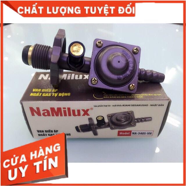 Van gas namilux cao cấp van điều áp ngăt tự động namilux chống cháy nổ an toan tuyet doi