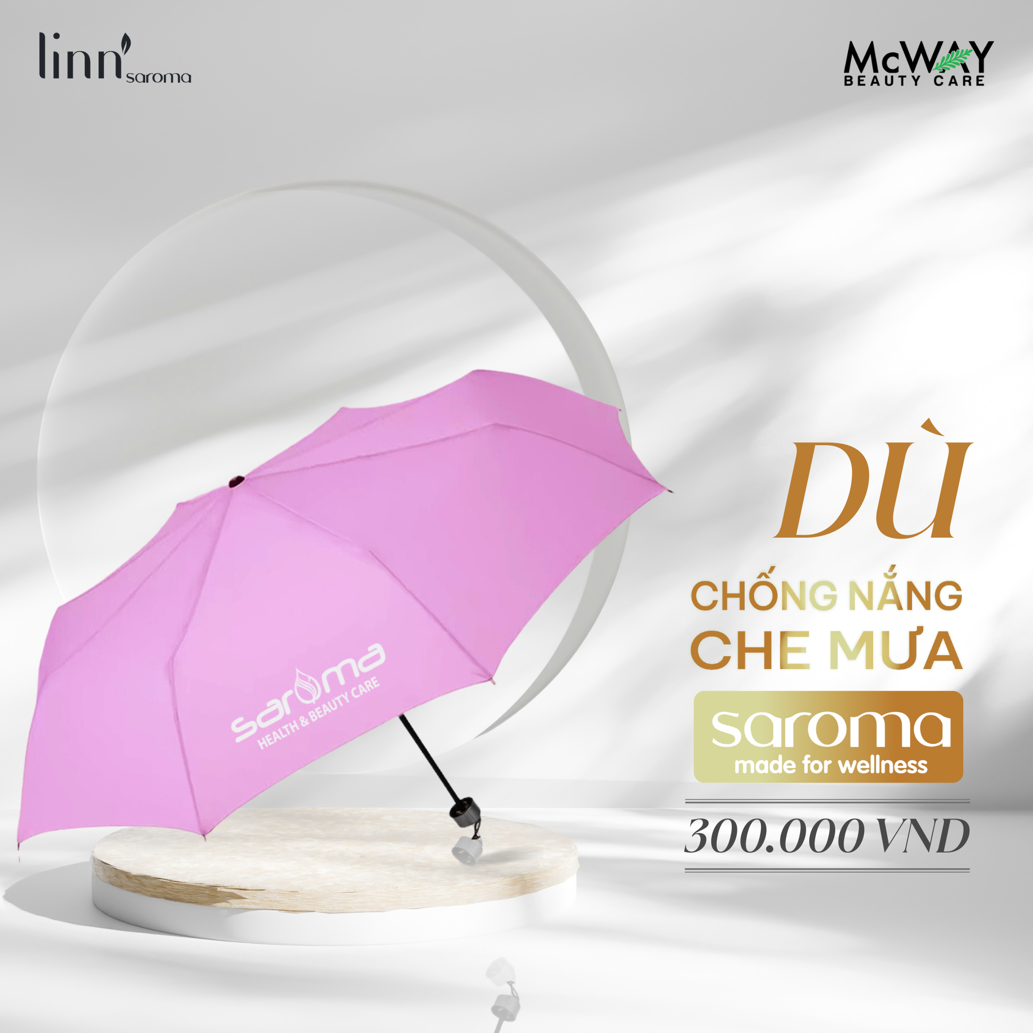 Ô chống nắng, che mưa - Saroma