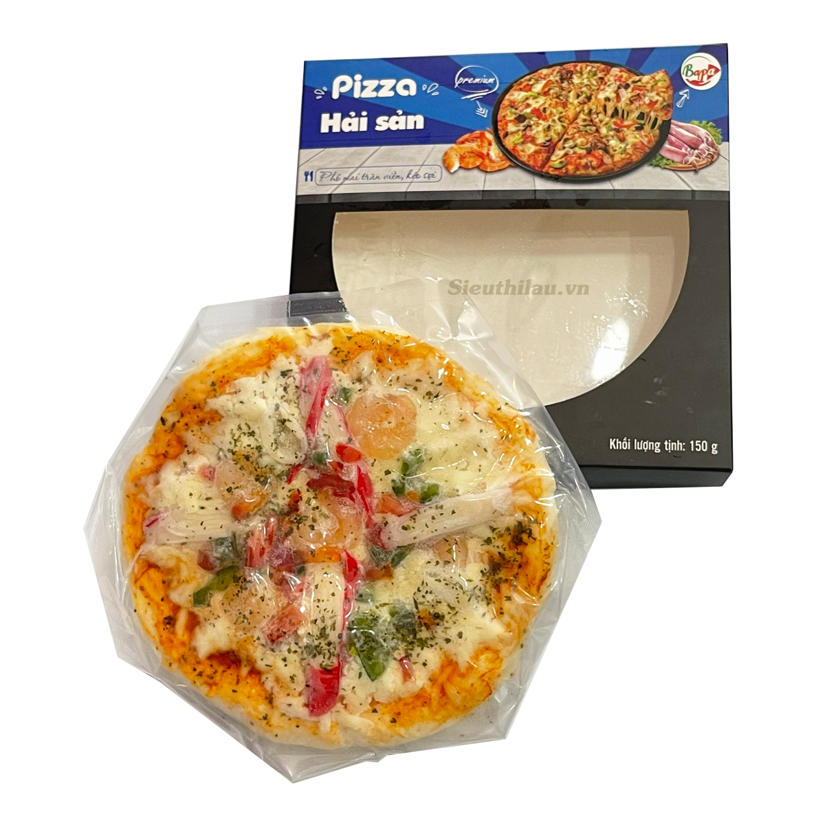 [Tokbokki Store] [HCM SHIP 2H] Bánh Pizza Hải Sản Bapa 15cm
