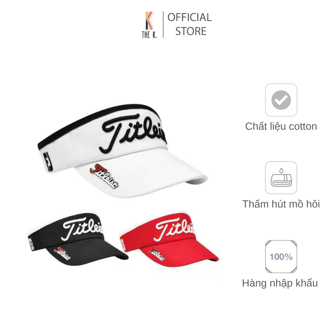 Mũ đánh golf thời trang nửa đầu thêu chữ - Hat