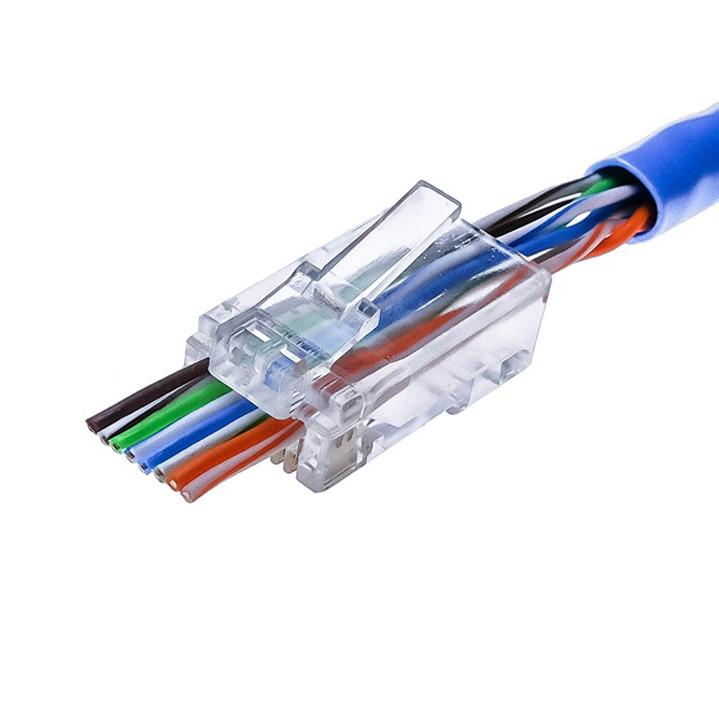 Hạt Mạng Xuyên Thấu RJ45 TPLINK Dùng Cho Cat5e, Cat6e !