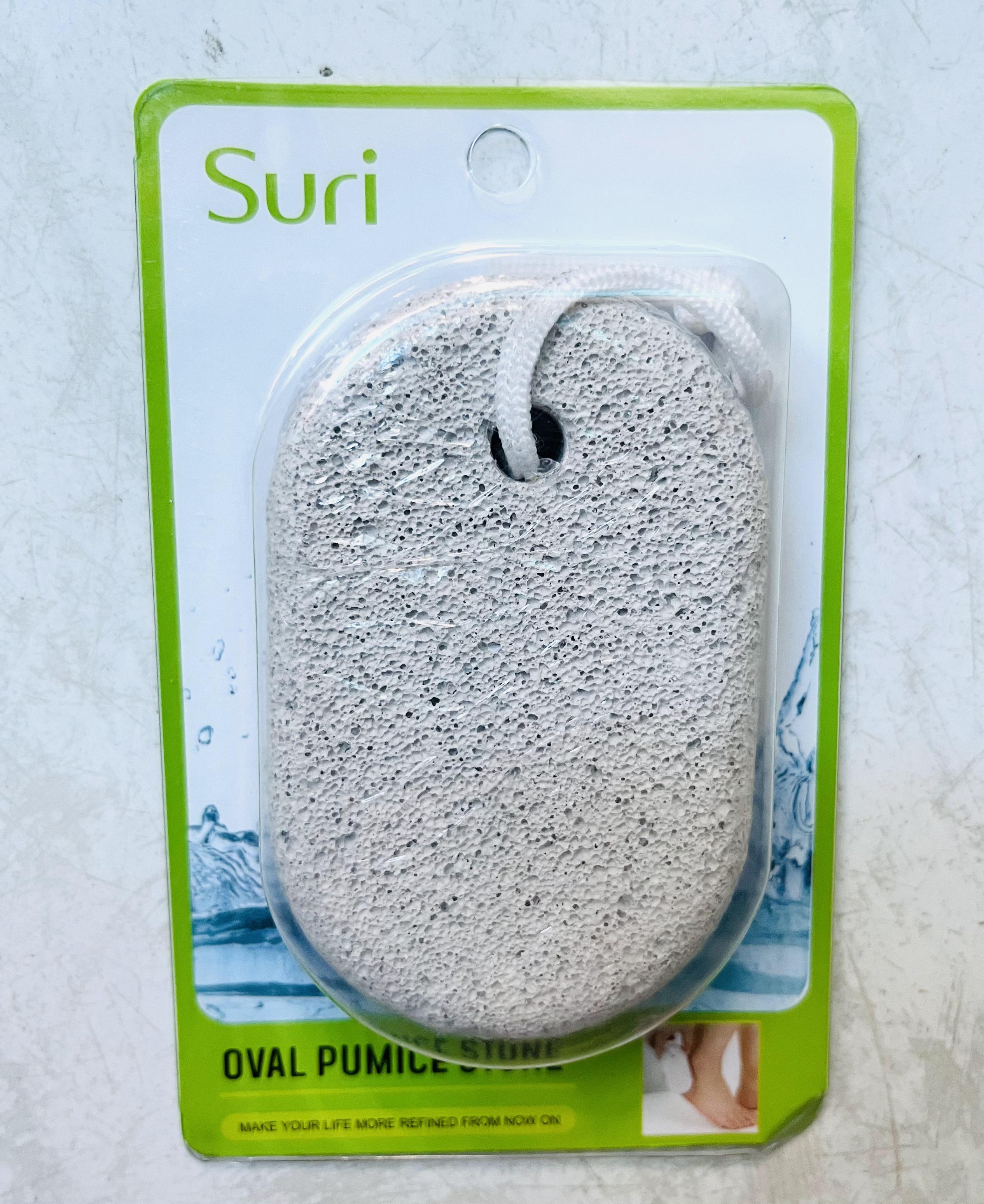 Đá bọt biển chà gót chân Suri -Hình Oval